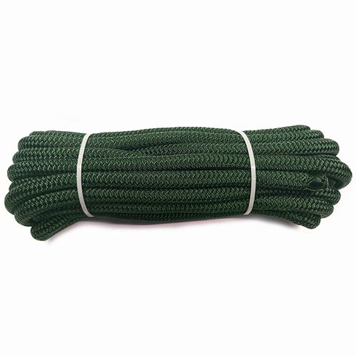 ANCHOR ROPE DOCK LINE 1/2 X 400' BRAIDED 100% NYLON FOREST GREEN MADE IN  USA